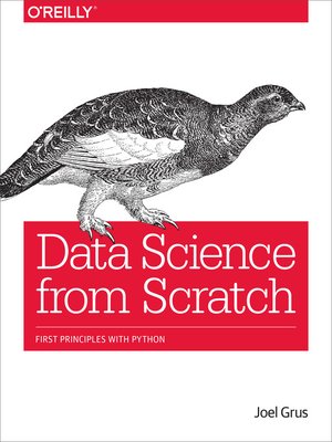 cover image of Data Science from Scratch